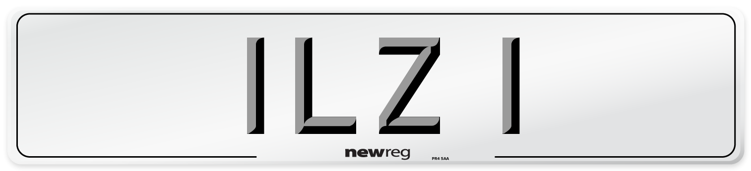 ILZ 1 Number Plate from New Reg
